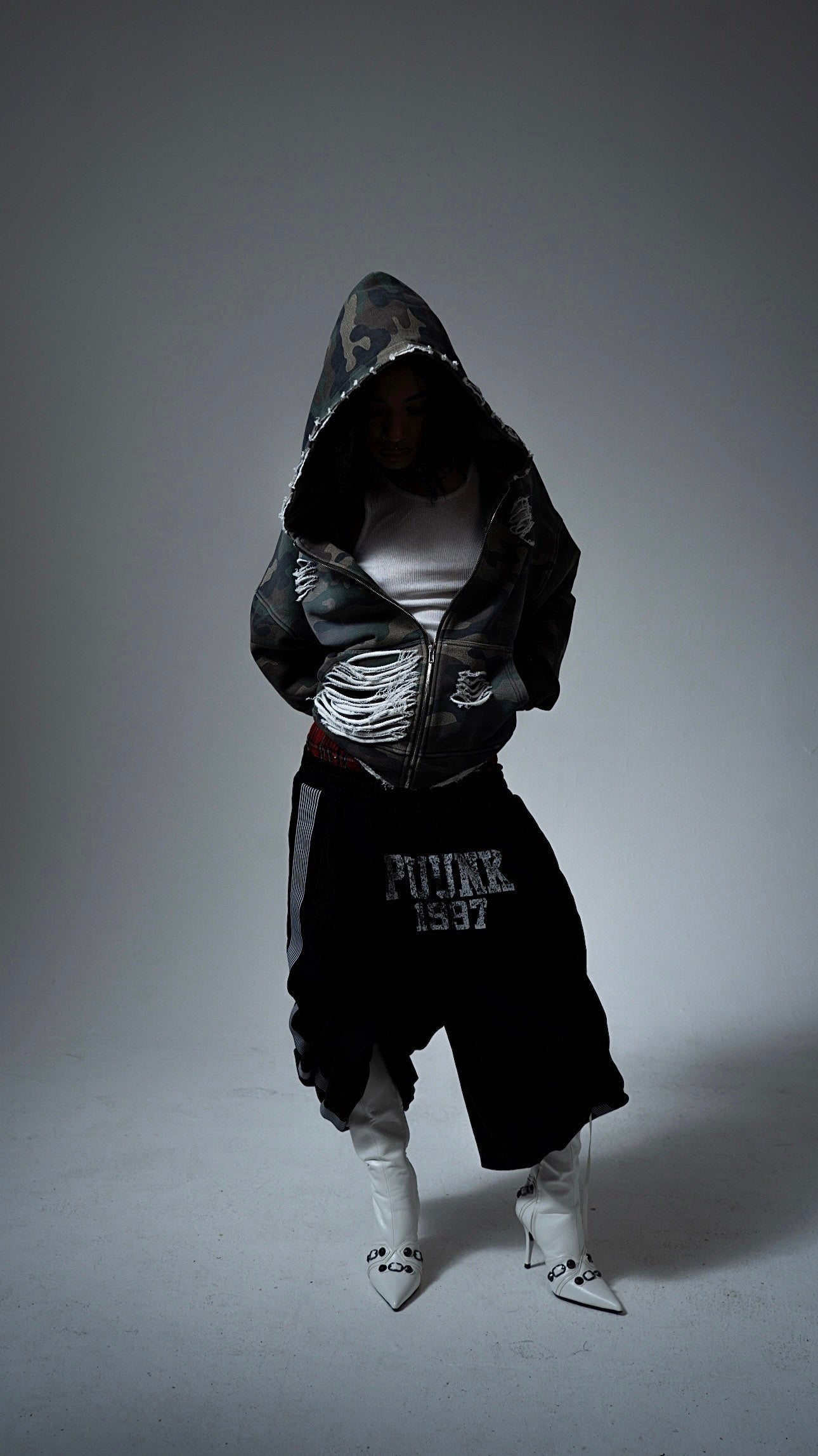 Pnnk “Camo Zip-Up”