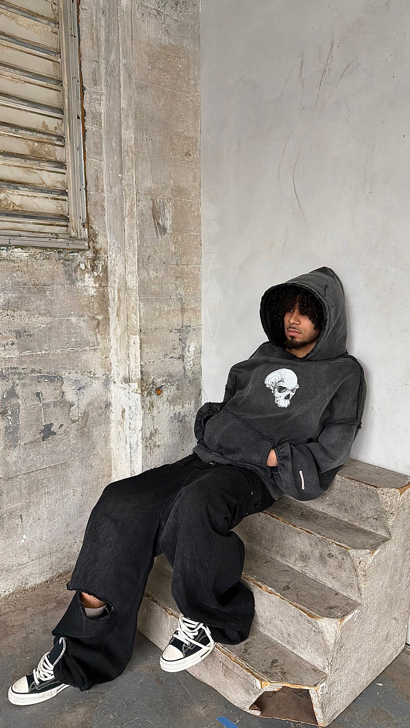 Pnnk “Skull” hoodie